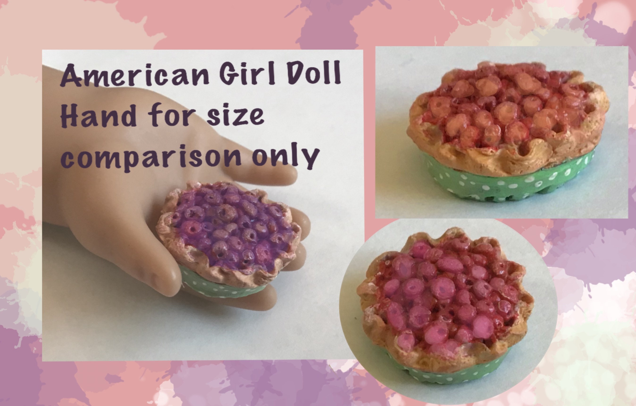 MINIATURE PIE silicone mold pie mold doll miniature food Etsy