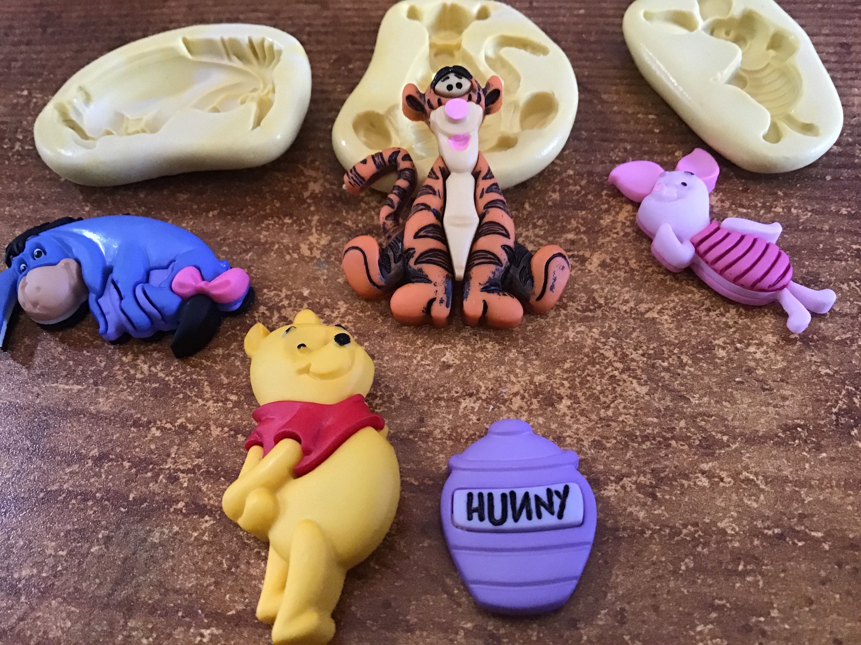 Winnie the Pooh Straw Topper Silicone Mold / Resin Mold/ Epoxy Mold –  Farmhouse Fabrication