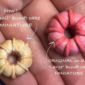 Miniature Bundt Cake Silicone Mold: Dollhouse Kitchen Craft image 8