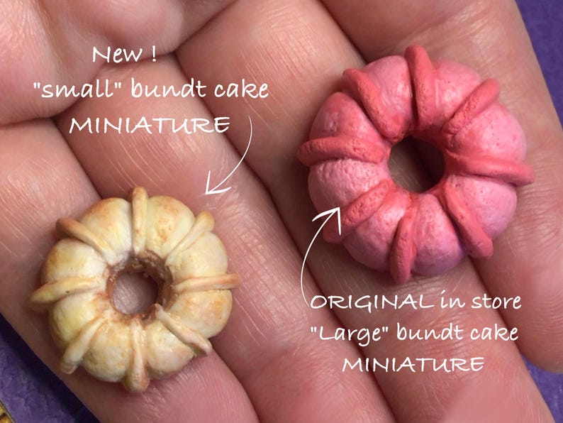Miniature Bundt Cake Silicone Mold: Dollhouse Kitchen Craft image 8
