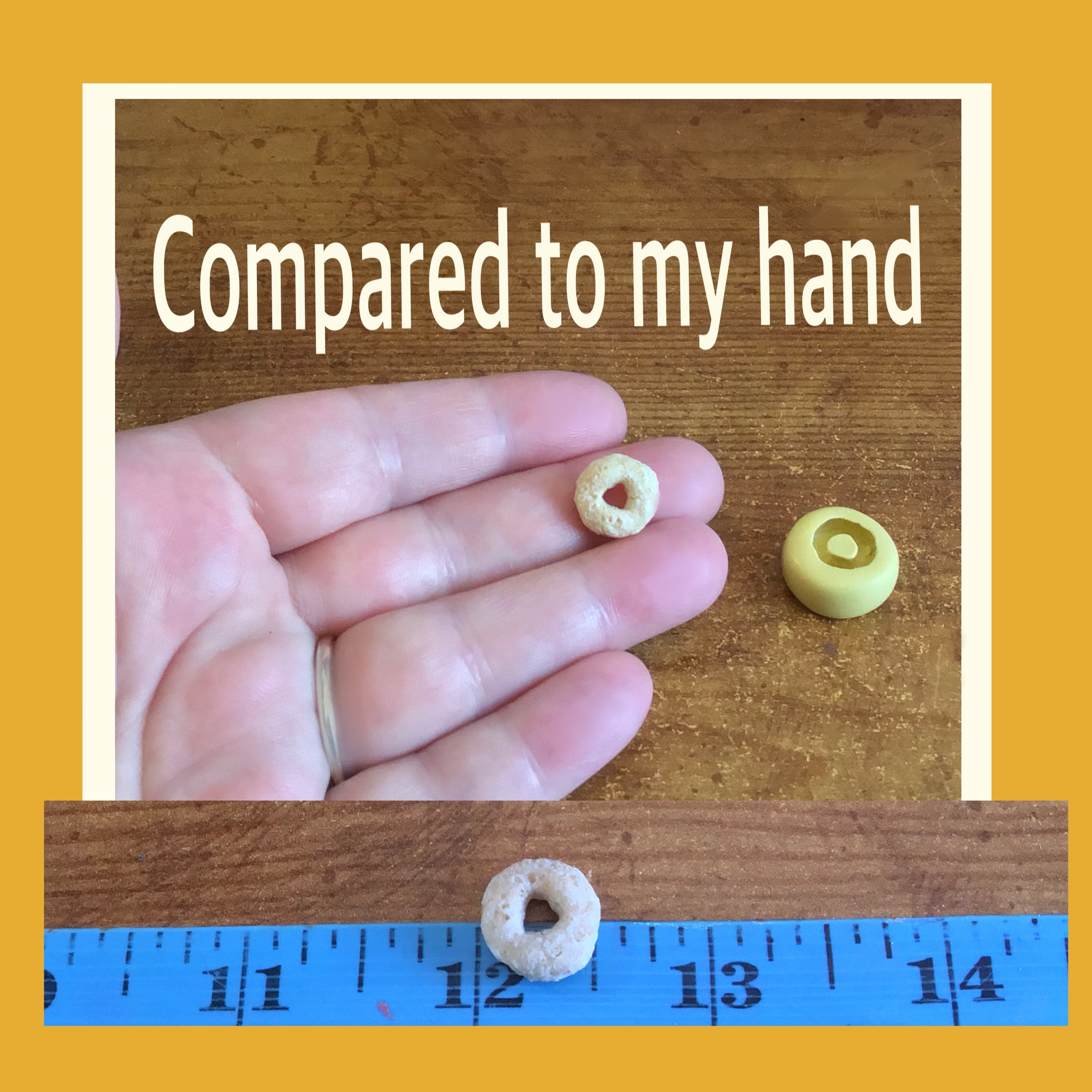 DONUT MOLD DOUGHNUT mold miniature mold miniature donut Etsy