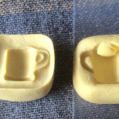 COFFEE CUP Mold Two Sided Mold Cup Silicone Push Etsy