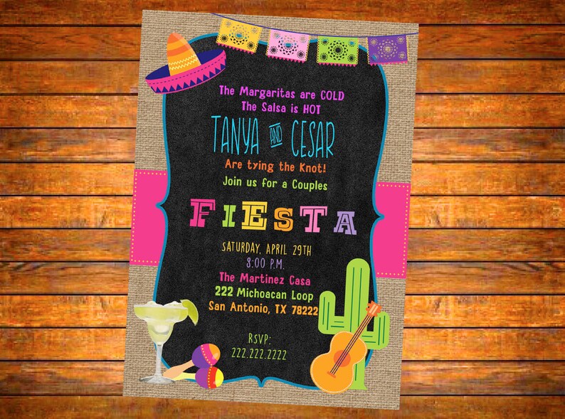 10 Ideas De Invitaciones Mexicanas Fiesta Invitaciones