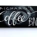 Alicja N reviewed Coffee Bar sign, Personalized coffee sign, Personalized coffee gift, Coffee wall art, Coffee lovers, Coffee wood sign, Chalkboard coffee art