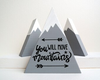 Baby boy gift, Gift for him, Gift for baby boy, You will move mountains, Baby boy shower gift decor, Baby boy shower ideas, Baby mountain