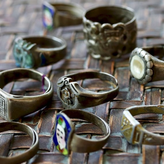 Antique Qing Dynasty Ring - Etsy