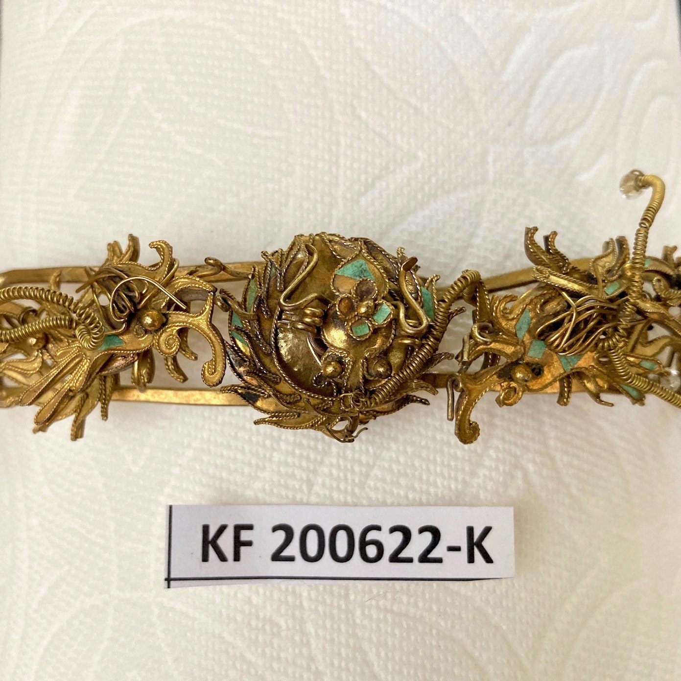 Antique Qing Dynasty Tian-tsui Tiara 200622-K - Etsy Canada