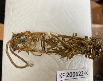 TIARAです Antique Qing Dynasty Tian-tsui Tiara 200622-K - Etsy Canada