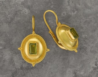 Kirov Peridot Earrings