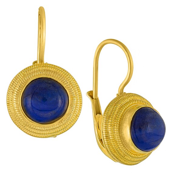 Lapis lazuli earrings etsy deals