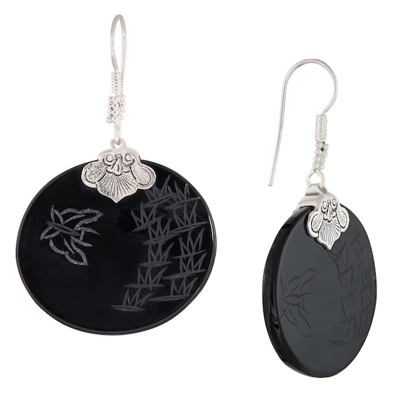 Black Onyx Tales Earrings Black Onyx Tales Earrings