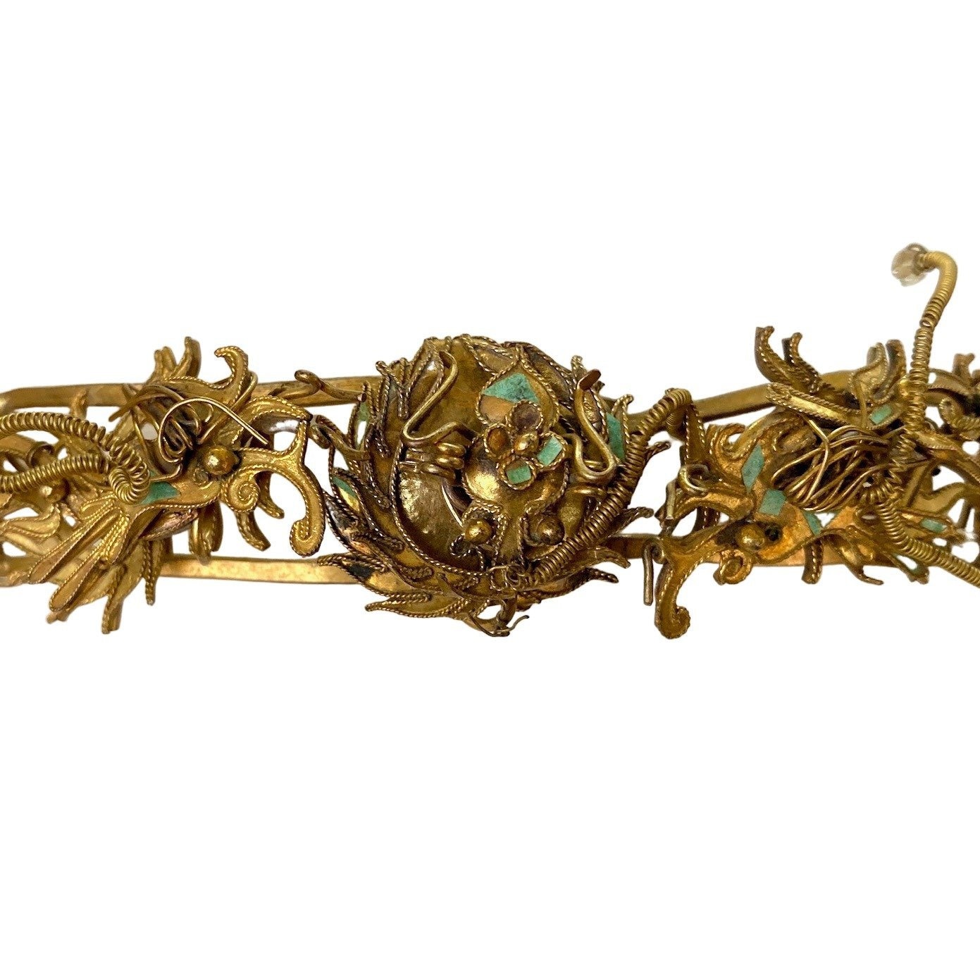 Buy Antique Qing Dynasty Tian-tsui Tiara 200622-K Online in India