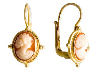 Rosalinda Cameo Earrings