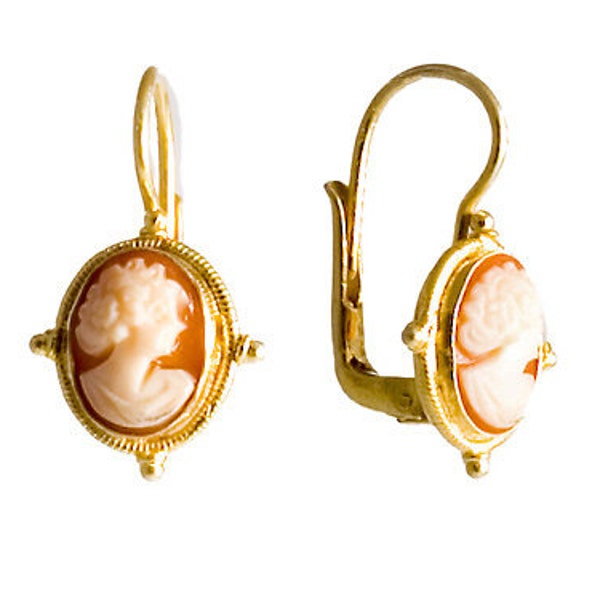 Rosalinda Cameo Earrings