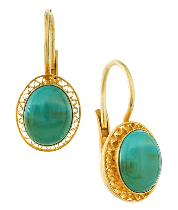Turquoise Parlour Earrings Turquoise Parlour Earrings