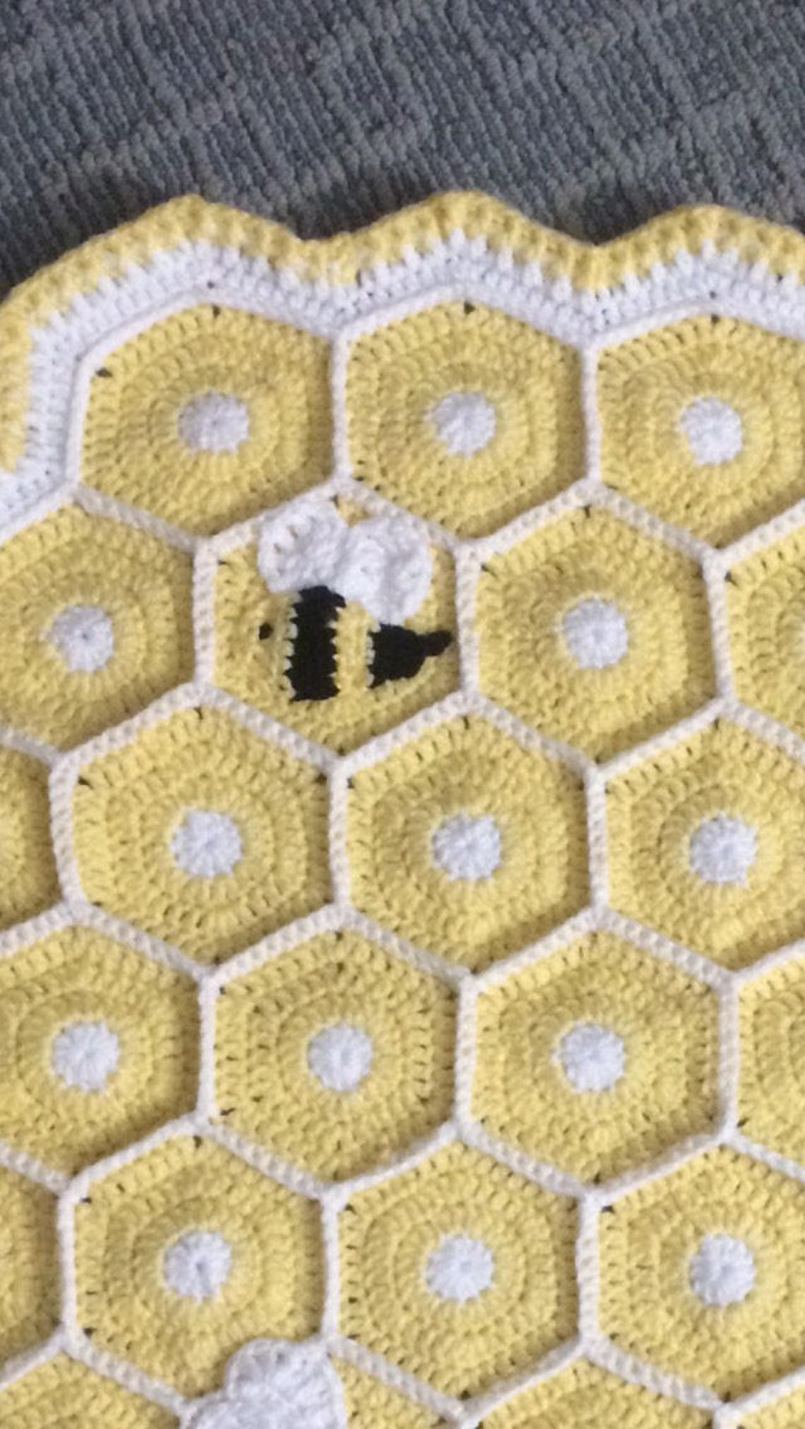 Beehive Baby Blanket Blanket Honey Bee Blanket Etsy
