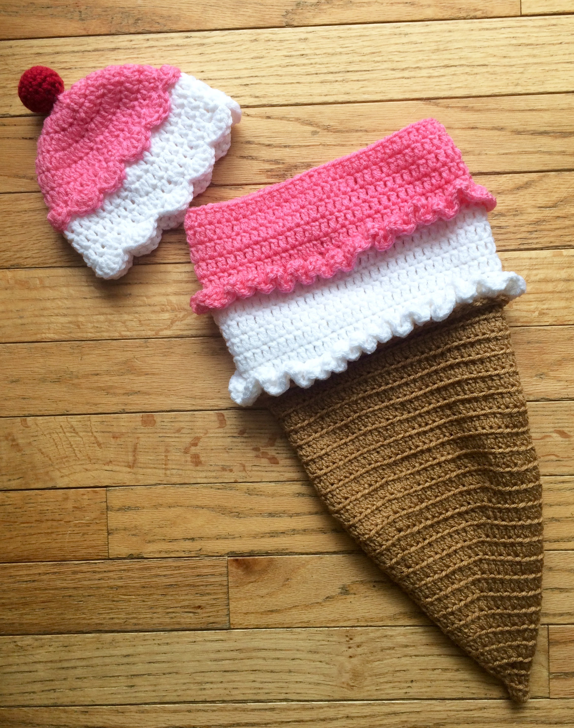 PATTERN ONLY Baby Ice Cream Cone Outfit Ice Cream Photo Etsy