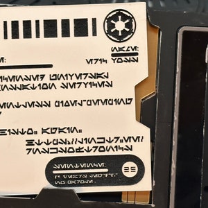 Andor Inspired Criminal Record NFC enabled badge