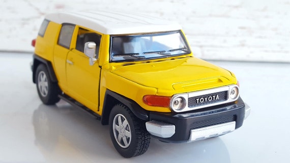 Toyota Fj Cruiser Metal Toy Car Model Lovely Collectible Etsy