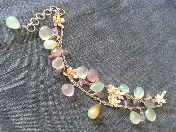 Stunning Gemstone and Silver Bracelet - image 10