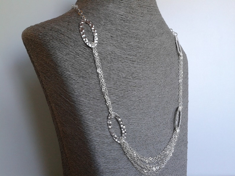 Stunning Sterling Silver Statement Chain by Milor of Italy