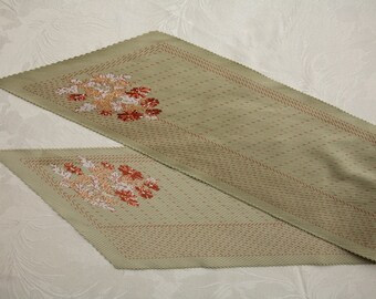 Vintage Floral Scarf