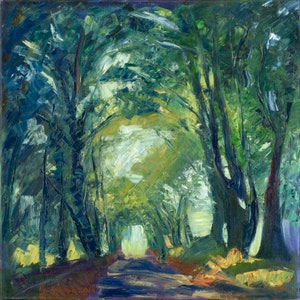 Award winning, Archival Giclee Print &#39;Avenue&#39; signed and numbered by Nadja Ryzhakova, limited edition of 80, 20x20&quot;.