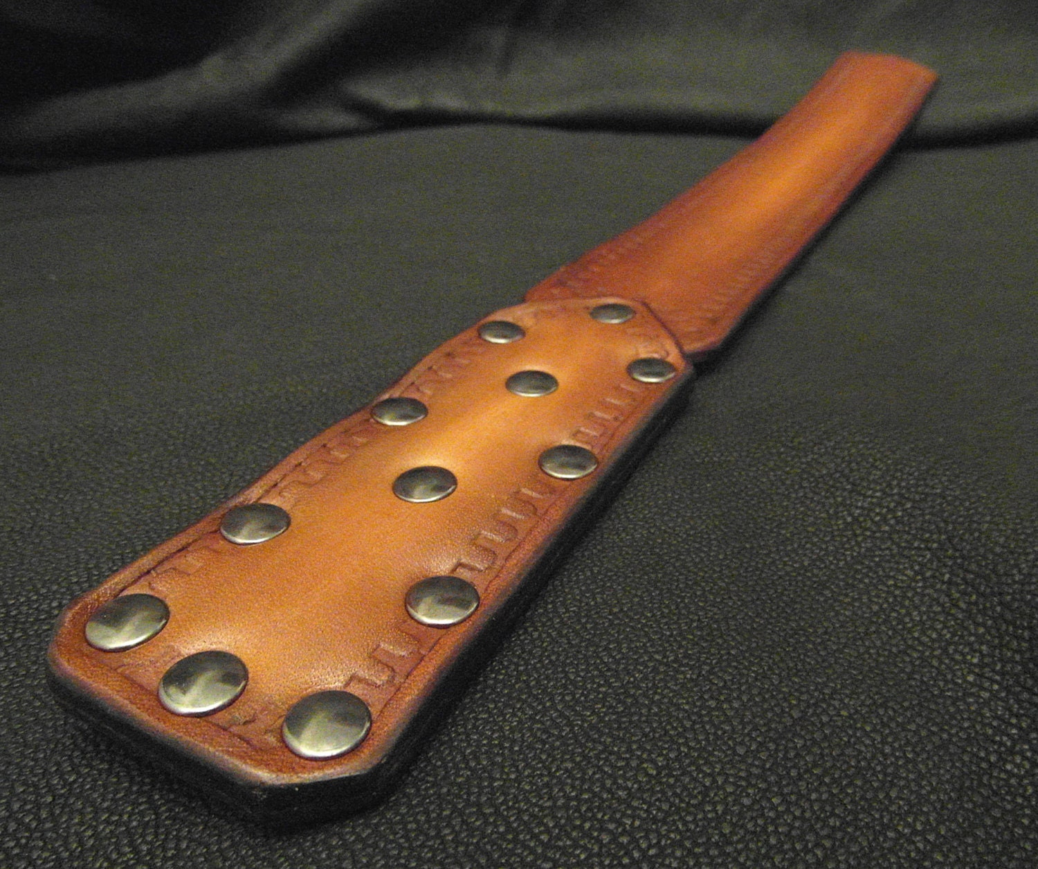 Leather Tawse, Spanking strap, bdsm Paddle, Flogger, Long BDSM Slapper, Spa...