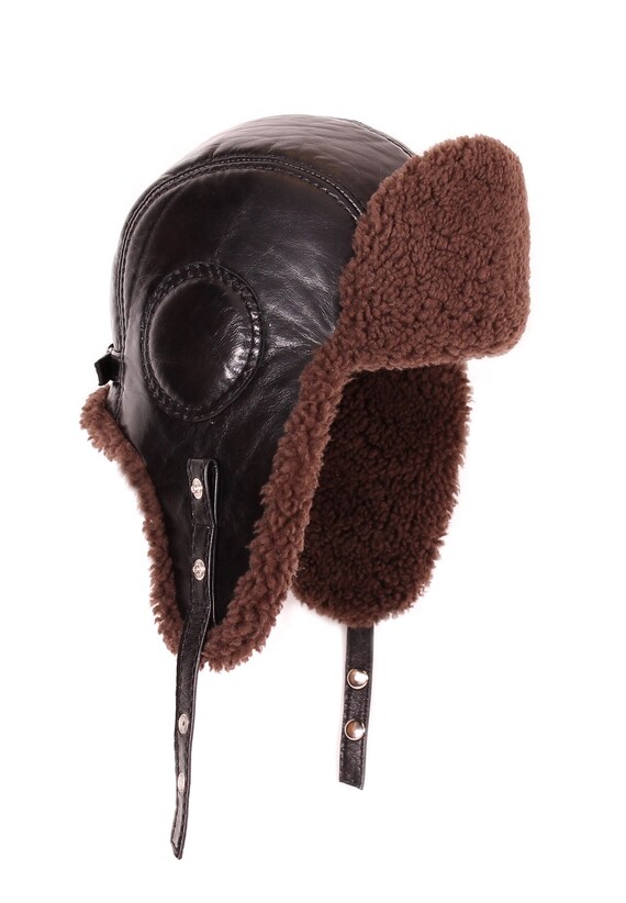 sheepskin hat mens