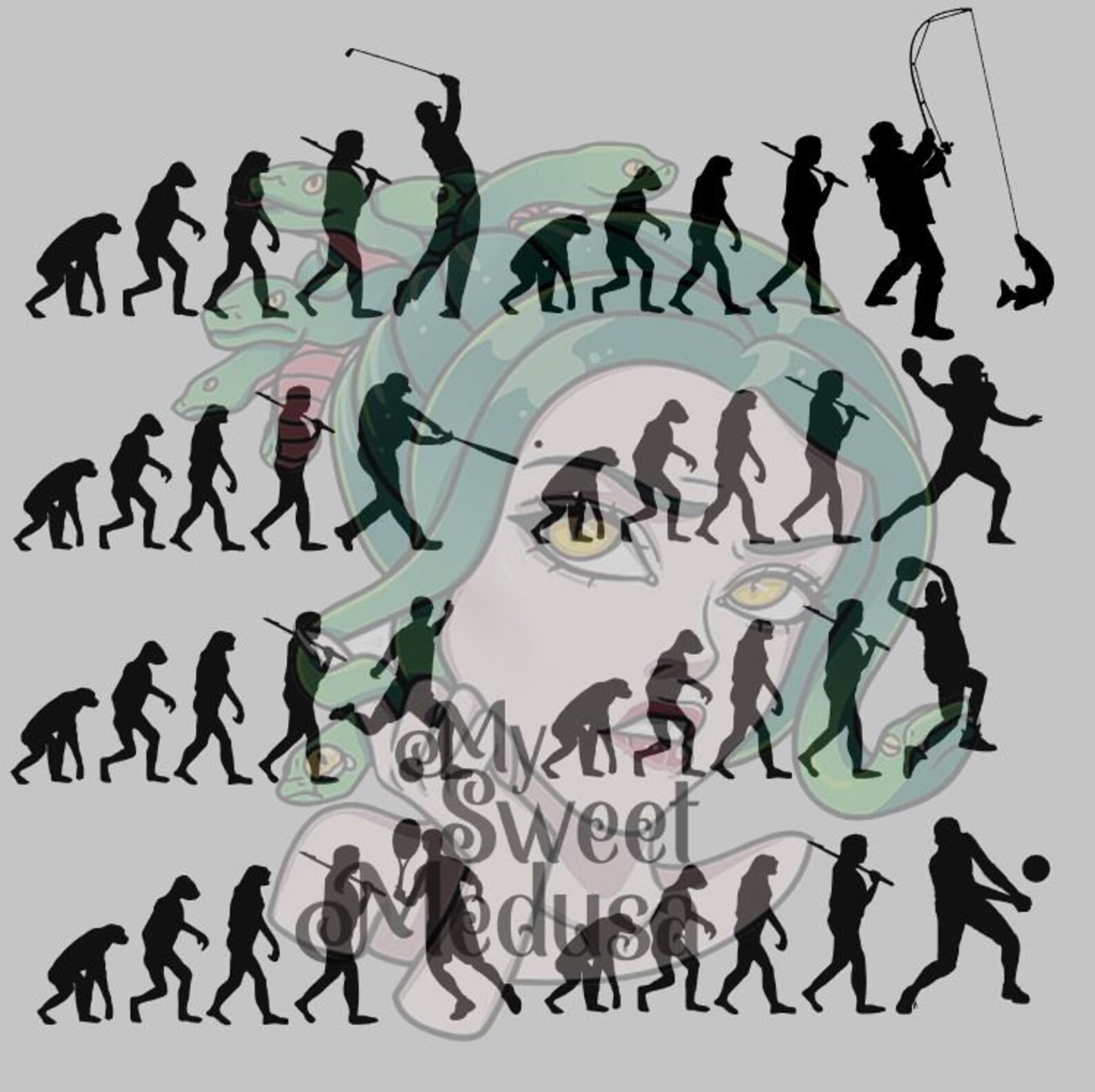 EVOLUTION SPORTS BUNDLE Svg Studio File Digital Design Cute - Etsy UK