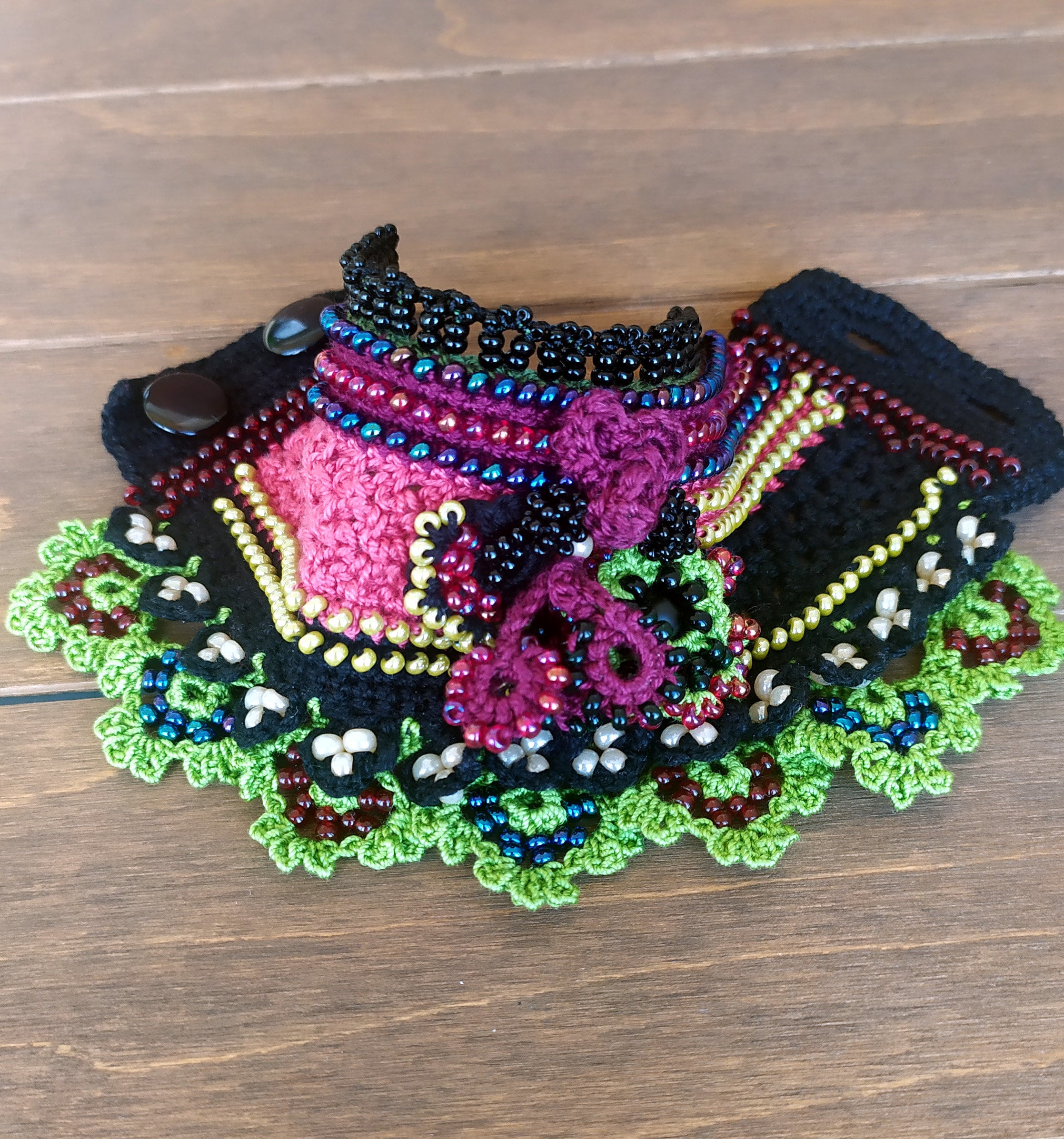 14 Hairpin Lace Bracelet | Doris Chan Crochet