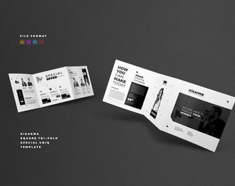 Square Brochure Template