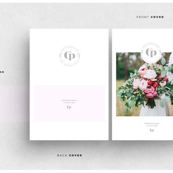 Wedding Magazine Template - Wedding Photography Pricing Template - Photography Marketing Magazine - Photography guide template