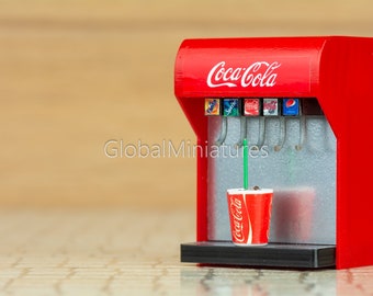 Coca cola slush machine top