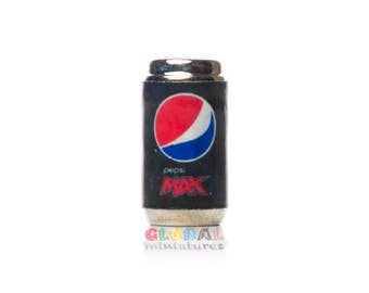 1950年代のペプシコーラ缶レプリカ、コーントップソーダ、紙ラベル