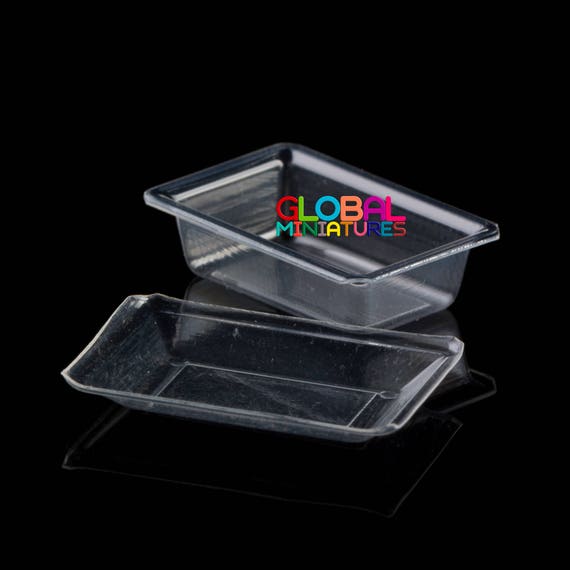 5/10/20 Pcs Clear Food Small Sauce Containers Package Box&Lid