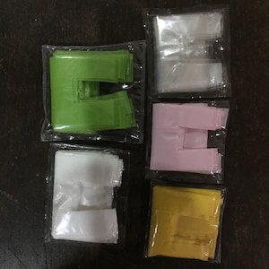 ドールハウスミニチュアカラフルな食料品ショッピングビニール袋