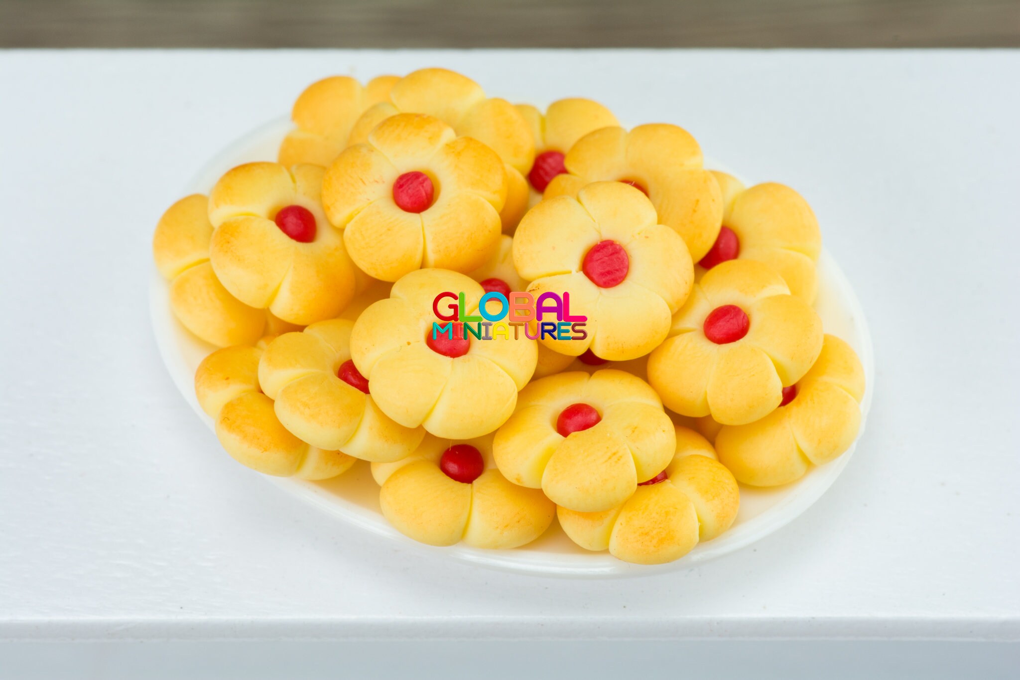 Dollhouse Miniatures FlowerShaped Butter Cookies Bakery and Etsy