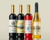 Dollhouse Miniatures Collection of Champagne, Martini, and Wine Plastic Bottle Bar and Party Drinks Decorating