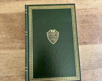 Edición de tapa dura de los años 60 de Harvard Classics: El viaje del Beagle, de Charles Darwin.