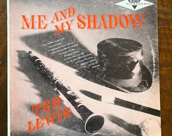 Vintage 50s Ted Lewis Me and My Shadow Vinyl Record LP RKO Records