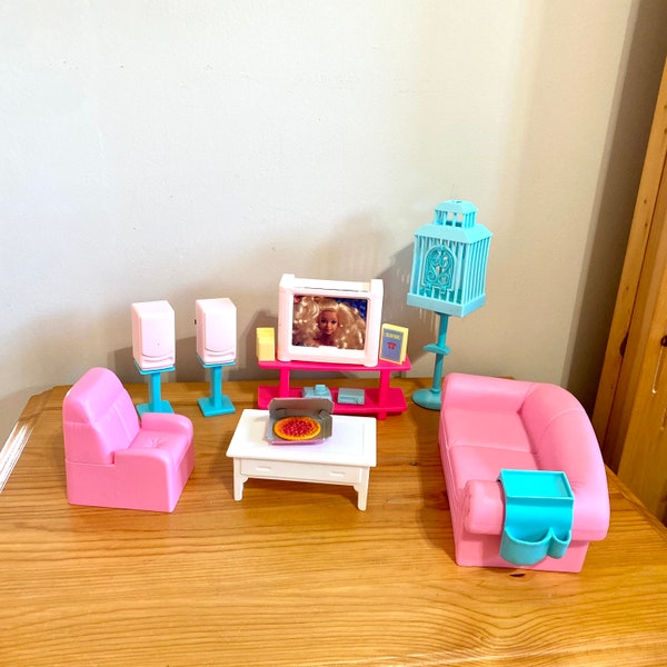 Barbie Living Room Furniture - Etsy