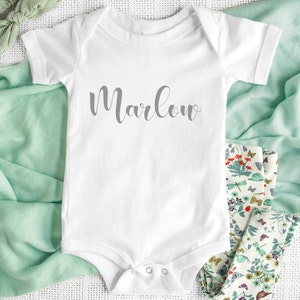 Personalised vest - Personalised baby grow - Baby body suit - Custom baby gift - Baby shower gift - Baby girl gift - Baby Boy gift