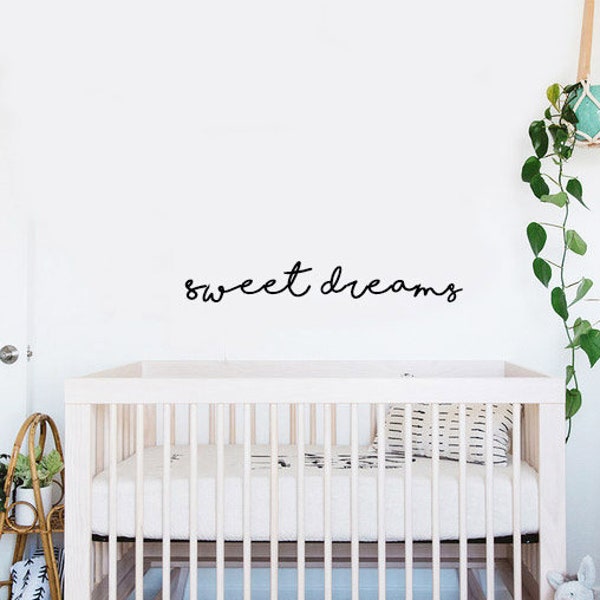 Sweet Dreams Decal Etsy Canada