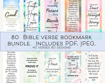 Christian Bookmark PNG Bundle, Printable Christian Art, Inspirational Floral Bookmarks, Digital Download, bookmarks for women bible bookmark