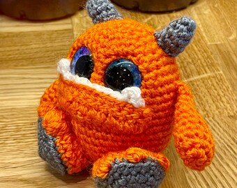 Wee Worry Monster - Orange