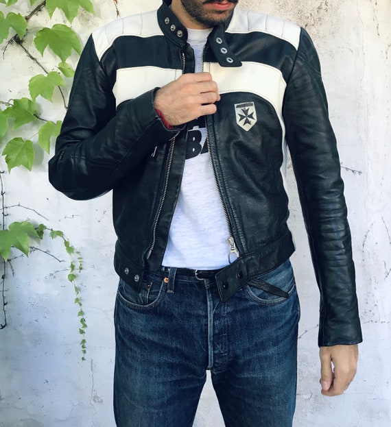 harro leather jacket