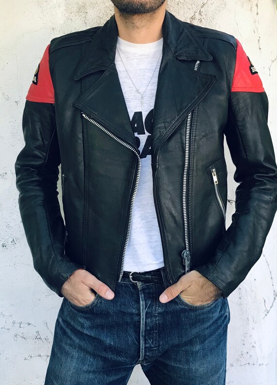 vintage honda leather jacket