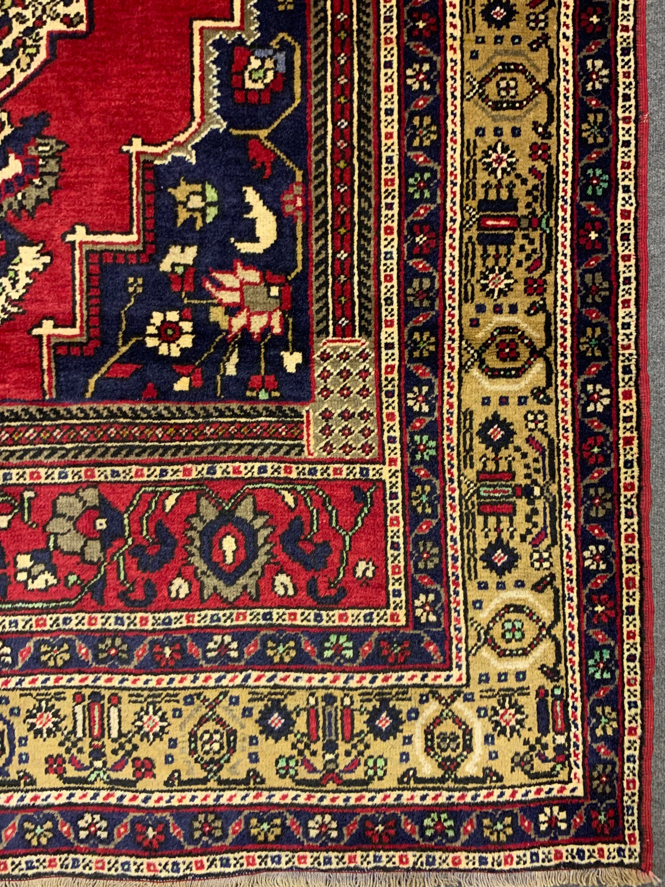 97 X 56 High Quality Vintage Turkish Rug 2,90x1,65 Cm - Etsy