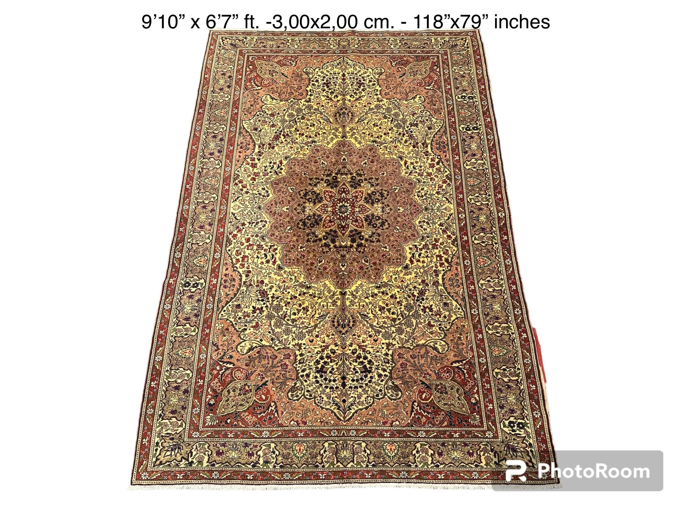 【Vintage】Hand Knit Rug 170×100 il_340x270.5726262523_np8y.jpg